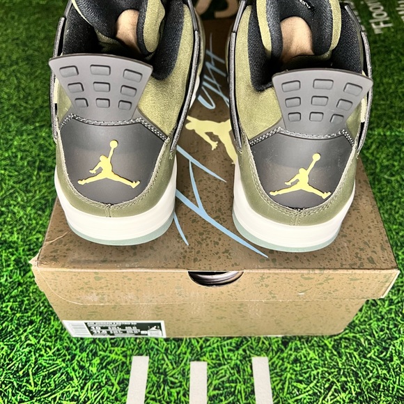 Jordan 4s Olive